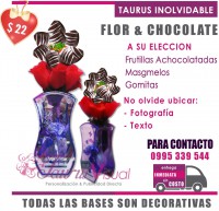 DISEÑO FLOR Y CHOCOLATE 2
